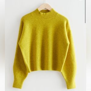 & Other Stories  Mock Neck Sweater